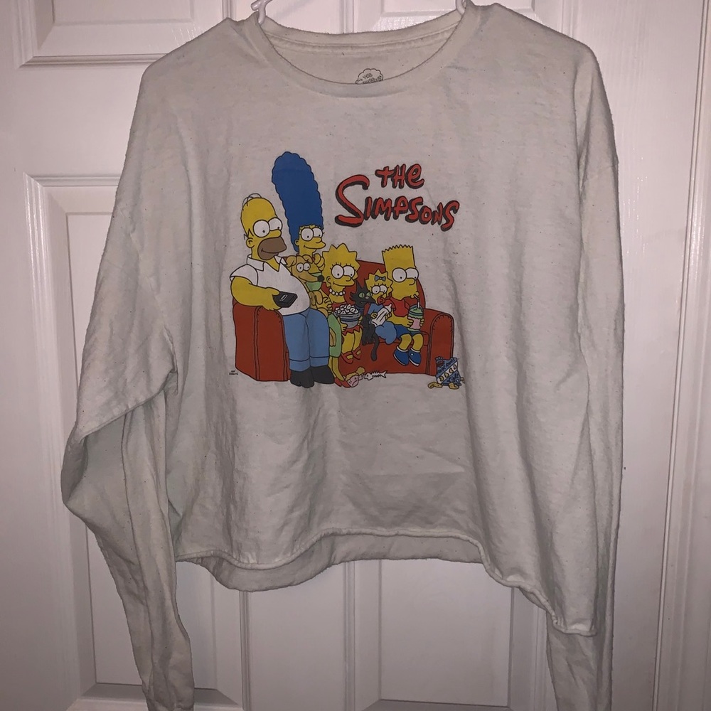 simpson cropped long sleeve